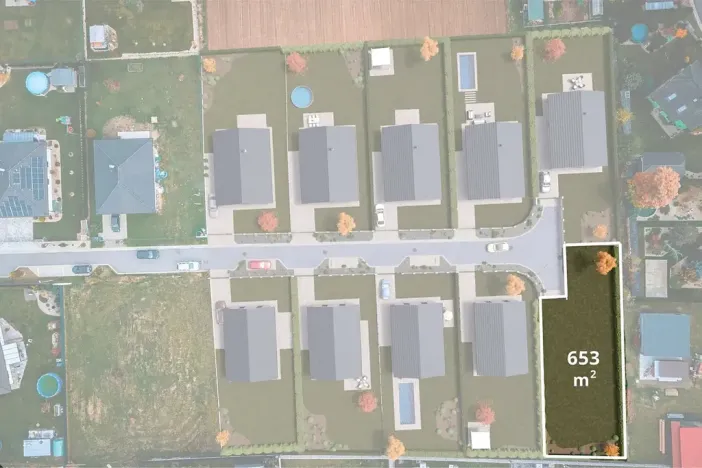 Prodej pozemku pro bydlení, Labské Chrčice, 653 m2