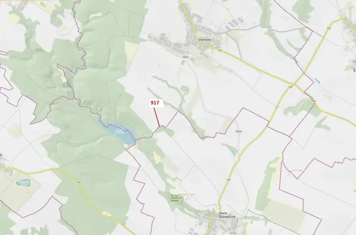 Dražba lesa, Horní Dunajovice, 194 m2