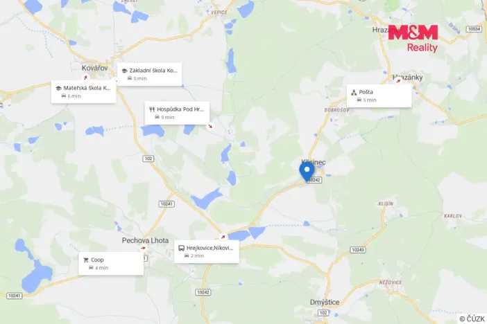 Prodej pozemku pro bydlení, Hrazany - Klisinec, 992 m2