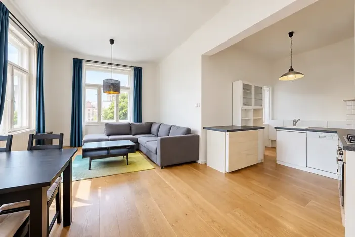 Prodej bytu 3+kk, Praha - Žižkov, Hartigova, 74 m2