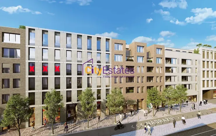Pronájem bytu 2+kk, Praha - Smíchov, Nádražní, 56 m2
