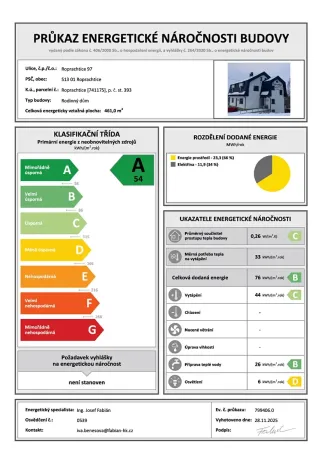 Prodej bytu 3+kk, Roprachtice, 73 m2