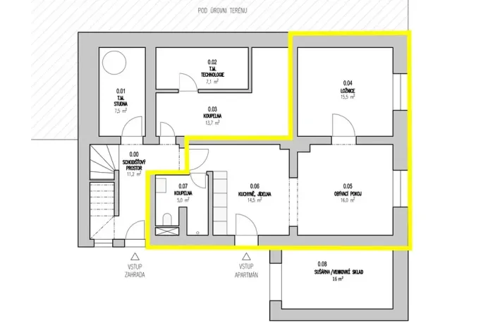 Prodej bytu 2+kk, Roprachtice, 51 m2