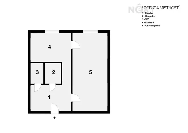 Prodej bytu 1+1, Havířov, Okrajová, 35 m2