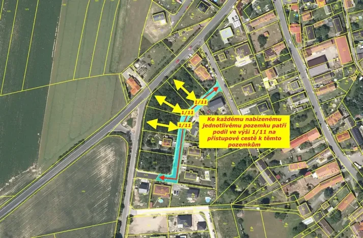 Prodej pozemku pro bydlení, Štíhlice, 1025 m2