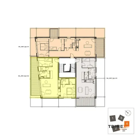Prodej bytu 3+kk, Valašské Meziříčí, Štěpánov, 66 m2