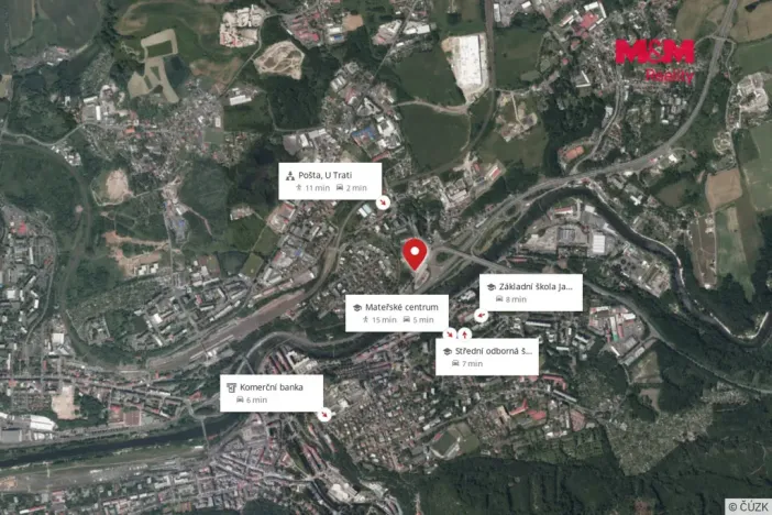 Pronájem bytu 3+kk, Karlovy Vary - Bohatice, Táborská, 70 m2
