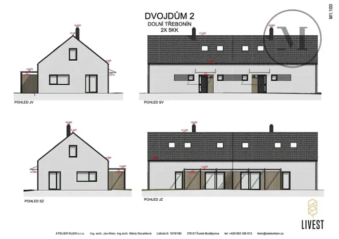 Prodej rodinného domu, Dolní Třebonín, 112 m2