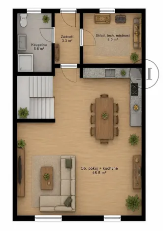 Prodej apartmánu, Třeboň, 108 m2