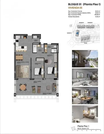 Prodej bytu 3+kk, Finestrat, Alicante, Španělsko, 80 m2