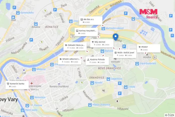 Prodej bytu 2+1, Karlovy Vary, Úvalská, 63 m2