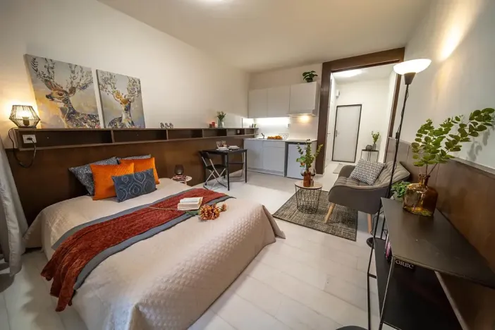 Pronájem bytu 1+kk, Jevany, V Zátiší, 25 m2
