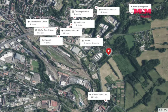 Prodej pozemku pro bydlení, Děčín - Děčín XXVIII-Folknáře, 794 m2