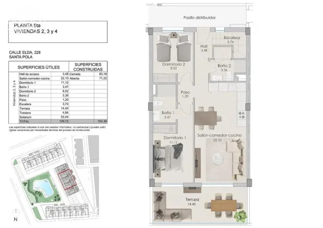 Prodej bytu 3+kk, Santa Pola, Alicante, Španělsko, 146 m2