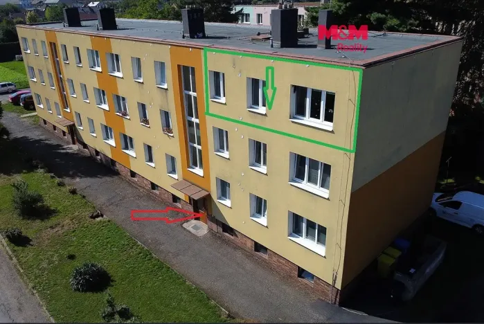 Prodej bytu 4+1, Starý Kolín - Bašta, B. Smetany, 64 m2