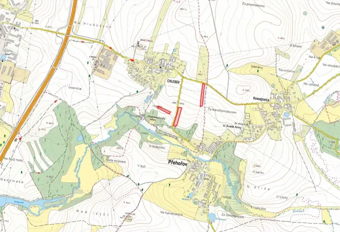 Prodej pole, Soběslav, 12047 m2