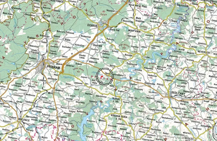Prodej pole, Obory, 10572 m2