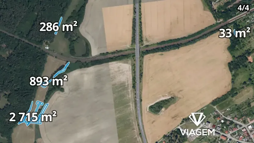 Prodej podílu pole, Golčův Jeníkov, 2951 m2
