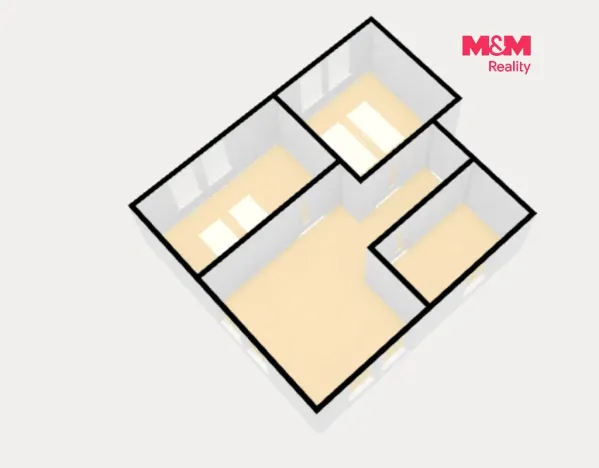 Pronájem bytu 3+kk, Ostrava - Slezská Ostrava, Zárubecká, 79 m2