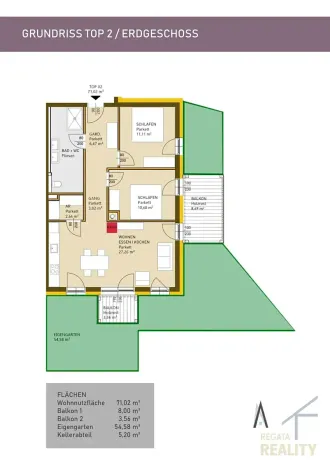 Prodej bytu 3+kk, Tauplitz, Rakousko, 71 m2