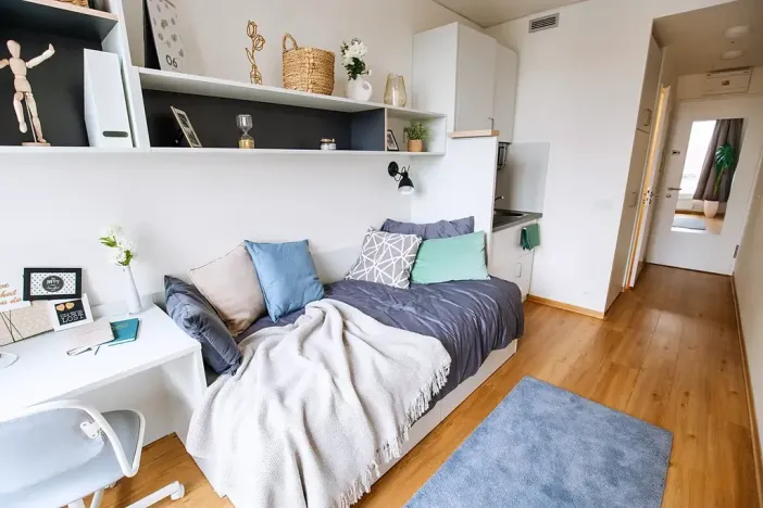 Pronájem bytu 1+kk, Praha - Holešovice, Na zátorách, 15 m2
