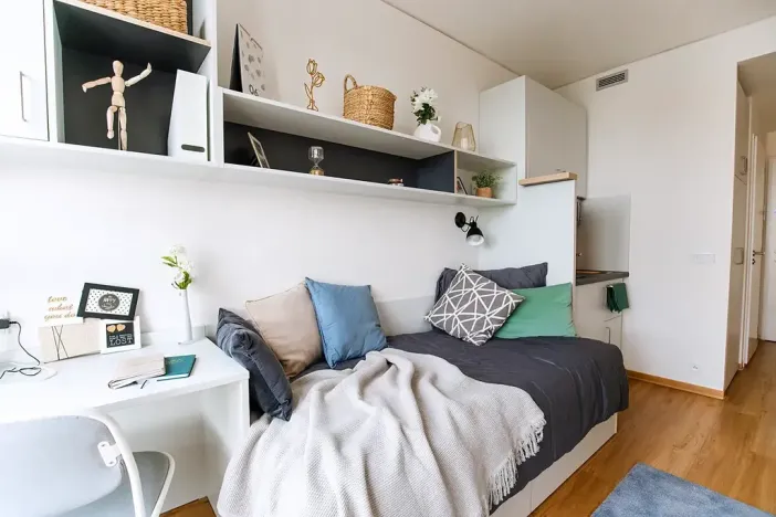 Pronájem bytu 1+kk, Praha - Holešovice, Na zátorách, 15 m2
