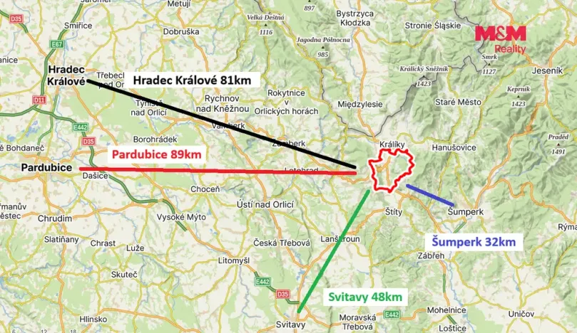 Prodej rodinného domu, Červená Voda, 50 m2