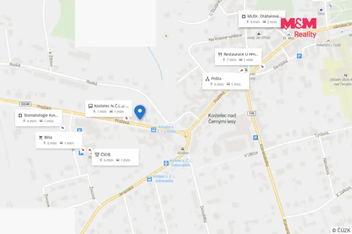 Prodej rodinného domu, Kostelec nad Černými lesy - Kostelec nad Černými Lesy, Pražská, 90 m2