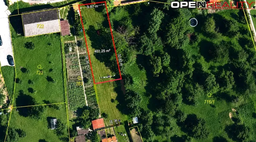Prodej pozemku pro bydlení, Nížkovice, 400 m2