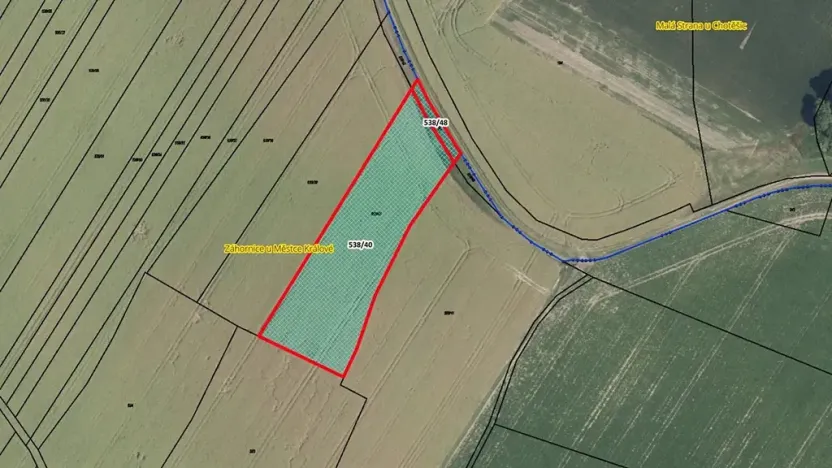 Prodej pozemku, Záhornice, 6751 m2