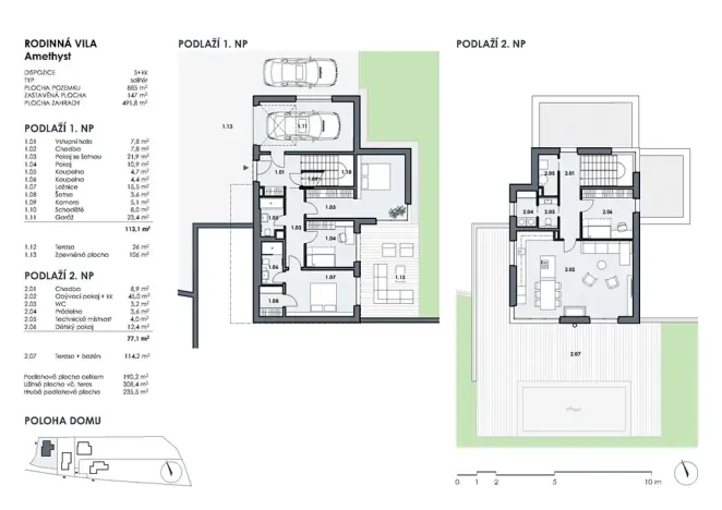 Prodej rodinného domu, Praha - Velká Chuchle, Novochuchelská, 190 m2