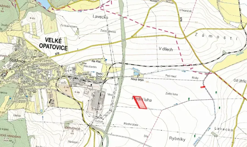 Prodej pole, Velké Opatovice, 18301 m2