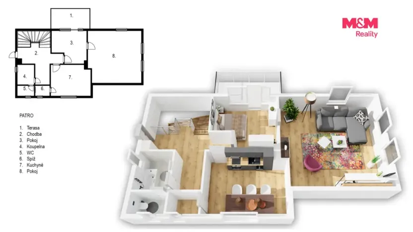 Prodej rodinného domu, Sedlec-Prčice - Přestavlky, 155 m2