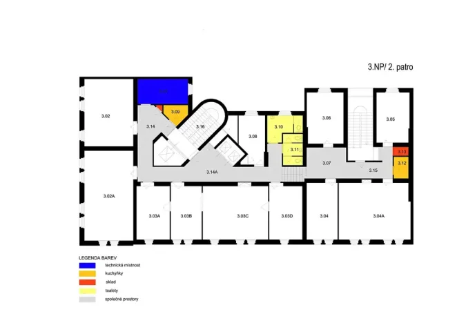 Pronájem kanceláře, Praha - Žižkov, Žerotínova, 150 m2