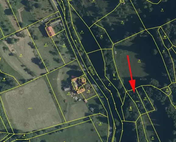 Prodej louky, Huslenky, 499 m2