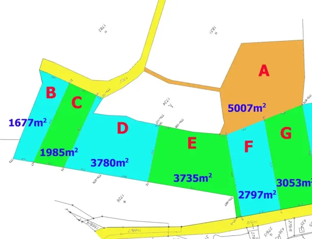 Prodej louky, Liberec, 5007 m2