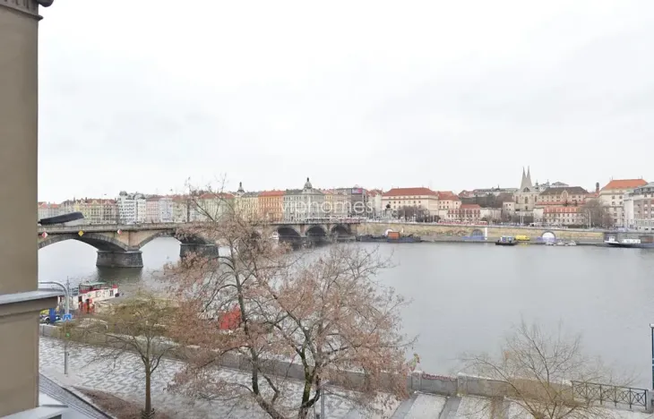 Pronájem bytu 3+kk, Praha - Smíchov, Hořejší nábřeží, 95 m2