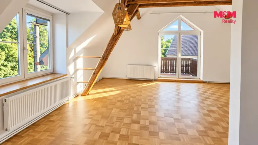 Pronájem bytu 3+kk, Jinočany, Náměstí 5. května, 99 m2