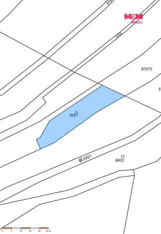 Prodej louky, Vranová Lhota, 502 m2