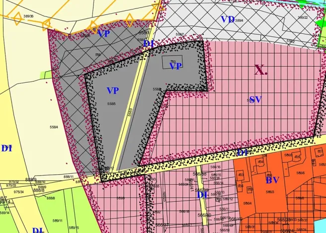 Prodej výrobních prostor, Velká Hleďsebe, K Malé Hleďsebi, 28305 m2