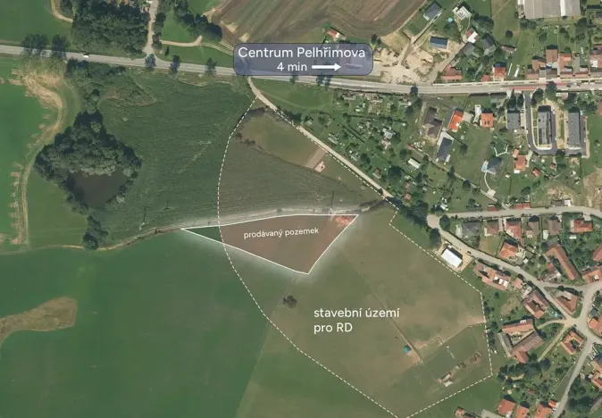 Prodej pozemku pro bydlení, Pelhřimov, 6654 m2