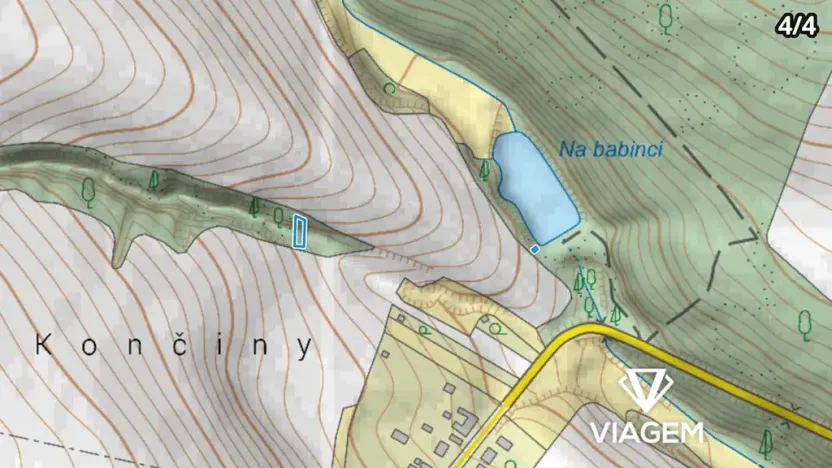 Prodej podílu lesa, Lukovany, 4460 m2