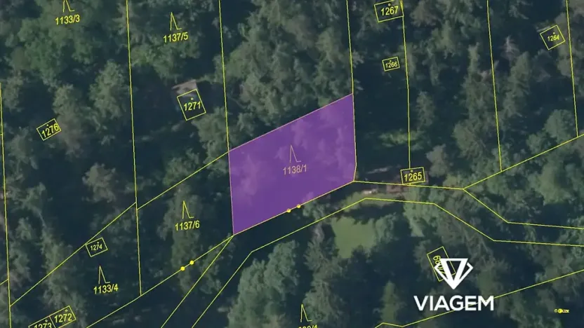 Prodej zahrady, Chyňava, 561 m2