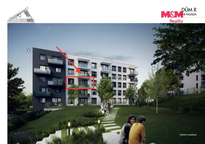 Prodej bytu 2+1, Praha - Hlubočepy, Gollové, 59 m2