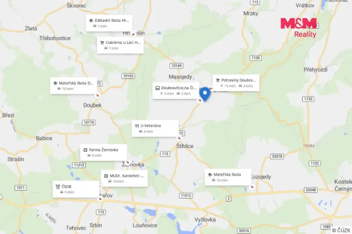 Prodej rodinného domu, Doubravčice, Pod vodárnou, 109 m2