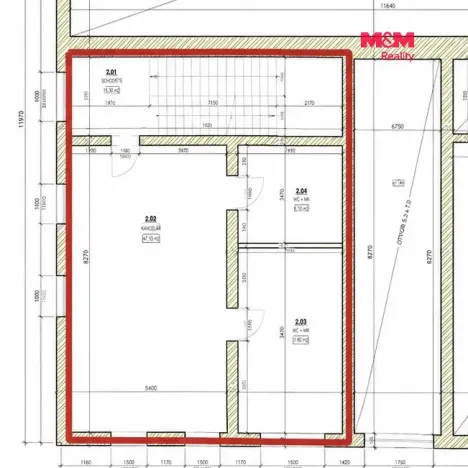 Pronájem skladu, Moravany - Platěnice, 105 m2