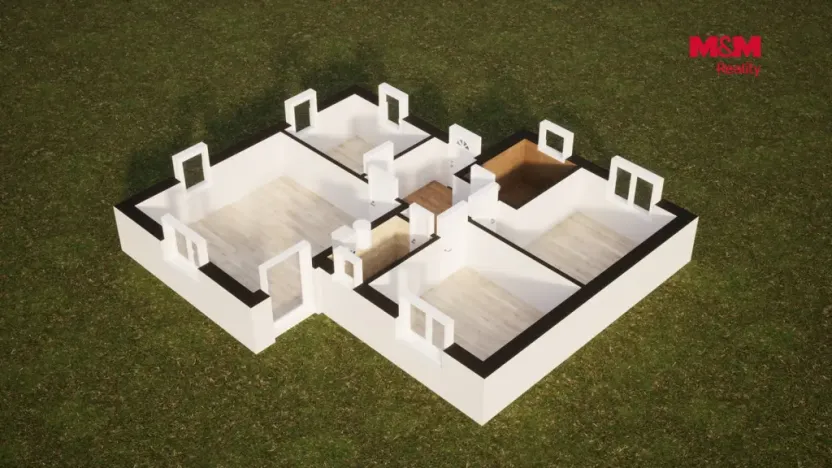 Prodej rodinného domu, Dolní Beřkovice, Horní hájek, 76 m2