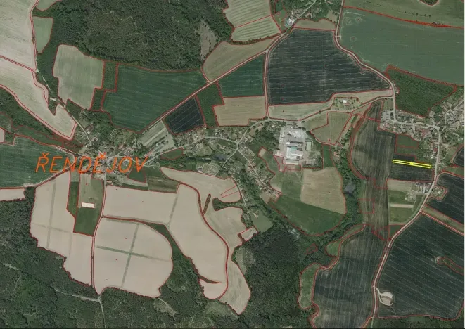 Prodej pozemku, Řendějov, 1750 m2