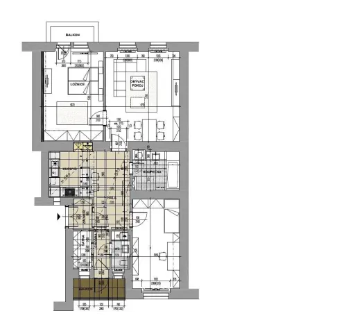 Pronájem bytu 3+1, Praha - Bubeneč, dr. Zikmunda Wintra, 119 m2