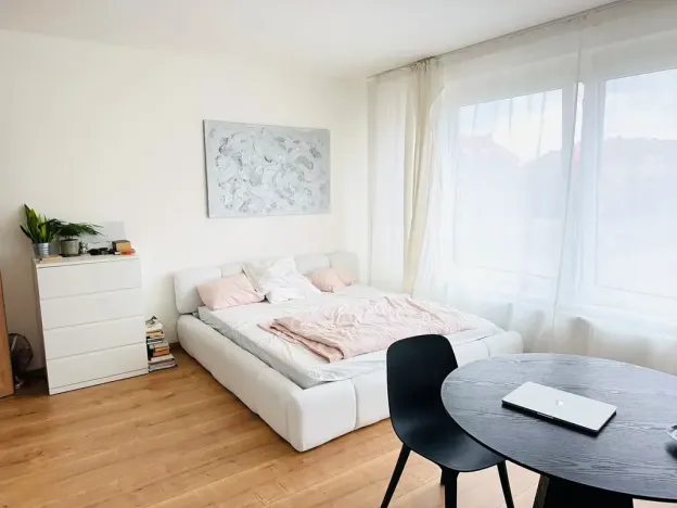 Pronájem bytu 1+kk, Praha - Vysočany, Střídavá, 36 m2